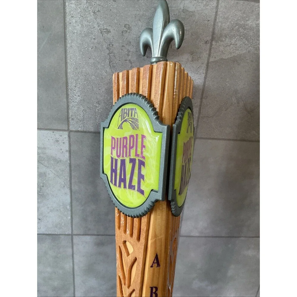 Abita Purple Haze Beer Tap Handle
